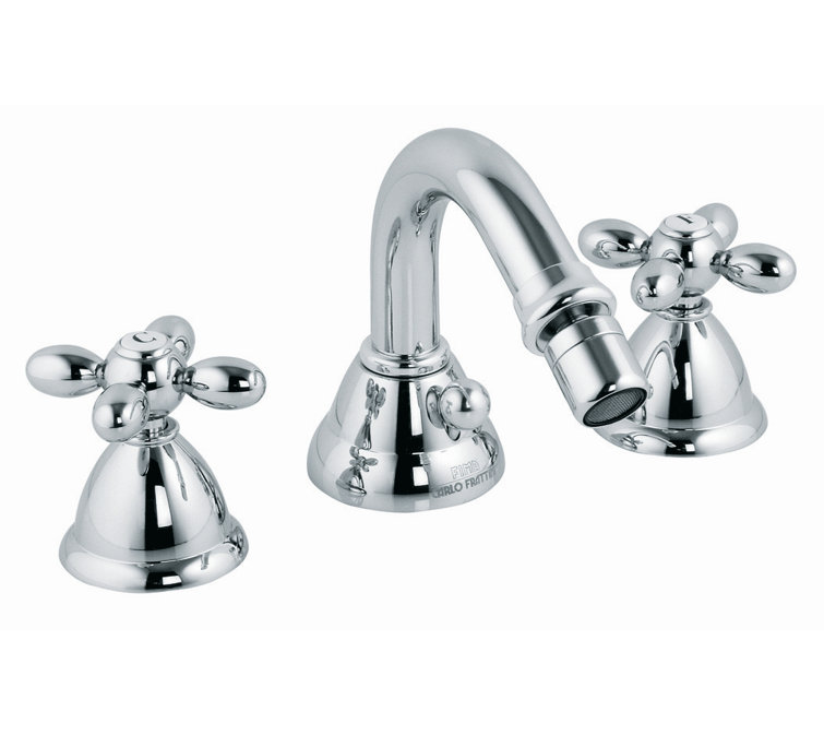 Fima by Nameeks Olivia Double Handle Horizontal Spray Bidet Faucet with